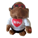 Macaco Xoxo De Pelúcia Eletrônico Toca Música E Dança