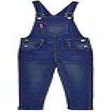 Macacões Jeans KIDSCOOL SPACE Para Meninos Macacão Jeans Simples Grande Macio E Elástico Azul 11 A 12 Anos