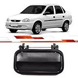 MACANETA EXTERNA PORTA TRASEIRA LD CORSA CLASSIC 2006 EM DIANTE SEM FURO PARA CHAVE