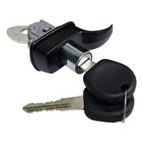 Maçaneta Fechadura Externo Tampa Motor Kombi Preto 2002