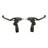 Maçaneta Freio V brake Mtb 3 Dedos Alumínio Preto Veloforce