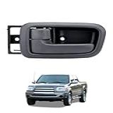 Maçaneta Interna Com Moldura Compatível Com Toyota Tundra 2000 2001 2002 2003 2004 2005 2006 Cinza Parte Interna Dianteira Esquerda Do Motorista 692060C010B1 TO1352187 69278 0C010 B0 Peça Interna Da Maçaneta