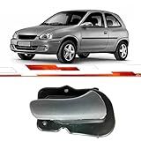 Maçaneta Interna Da Porta Dianteira Direita Gm Classic 2004 A 2010 Corsa 1994 A 2004 Cinza