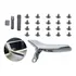 Maçaneta Interna Esquerda Mercedes C180 2009 - 2012 Cromada