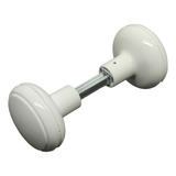 Maçaneta Para Porta Fechadura Modelo Bola Branca Universal