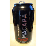 Macapá - Lata Coca Cola Zero Vazia Com Nome Coleção 
