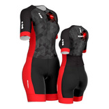 Macaquinho Ciclismo Feminino Ert Pro Forro Gel Concept
