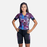 Macaquinho Ciclismo Poker Harpy Feminino Original Nfe