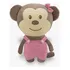 Macaquinho Da Floresta Safari 30cm Decoração Infantil Cor Rosa