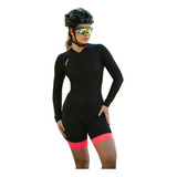 Macaquinho De Ciclismo Feminino