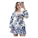 Macaquinho Feminino Estampado Farm