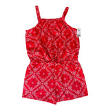 Macaquinho Oshkosh Vermelho Novo