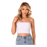 Macarella Top Cropped Faixa