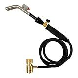 Maçarico Cano Duplo Com Mangueira 