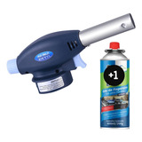 Maçarico Culinário Portátil Com Regulagem 1 Refil