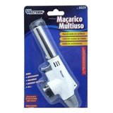 Maçarico Manual Multiuso Para Culinária E Reparos Em Geral Cor Branco