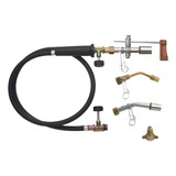 Macarico Solda Glp Kit Completo 3 Bicos Adaptador P13