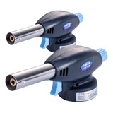 Maçarico Solda Portátil Automático Culinária Cheff 2 Unid