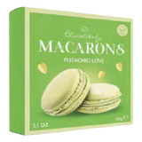 Macarons Chocolitaly 60g Sabor Pistache   1 Unidades