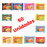 Macarrão Instantâneo Miojo Nissin Lamen Kit 50 Unidades 85 G