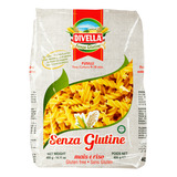 Macarrão Italiano Divella Fusilli Rigate Sem Glúten 400g