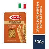 Macarrão Italiano Integral Penne Rigate Barilla Caixa 500g