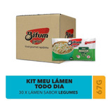Macarrão Oriental De Arroz Bifum Lámen Legumes 70g 30unid