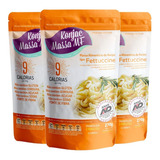 Macarrão Sem Gluten Fettuccine 3 X 270g Konjac Shirataki