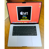 Macbook M1 Pro. Tela 16. Mem 16 Gb. Ssd 512 Gb Garantia 2025