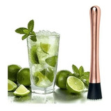Macerador Caipirinhas Mojito Amassador Rose Gold Bartender