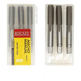 Macho Manual Aço Rápido Hss Unc 1 2 13 Fpp 3 Peças Rocast