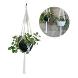 Macrame Hanger Plant Suporte