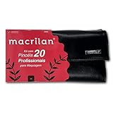 Macrilan Kit Com 20 Pincéis Profissional Para Maquiagem Kp20 