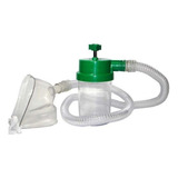 Macronebulizador Com Máscara Copo E Traqueia Pvc Adulto