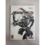 Mad World Wii Original Completo Com
