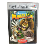 Madagascar Jogo Original Ps2 Platinum Europeu