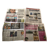 Madonna Materiais Jornais Fita