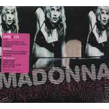 Madonna Sticky E Sweet Tour Cd   Dvd Original Raro Novo