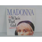 Madonna whos That Girl 45 Rpm compacto lp Vinil