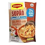 Maggi Equilibrium Sopão Galinha Com Legumes Sachê 150G