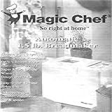 Magic Chef Bread Machine Manual (model: Cbm310) Reprint [plastic Comb]