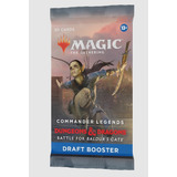 Magic Draft Booster - Commander D&d Battle For Baldur's Gate