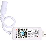Magic Home Controlador Wifi De Fitas De LED Do Tipo RGB Controle Remoto Via Wireless Controle De Qualquer Lugar Com Timer E Modo De Música Compatível Com Alexa E Google Home Assistente
