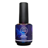 Magic Remover Lirió 15ml Removedor Esmalte Em Gel Acrigel