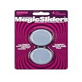 MAGIC SLIDERS L P 4050 Pacote Com 4 Discos Deslizantes RND De 5 Cm Pack Of 1 Gray