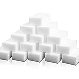 Magic Sponge Eraser Pacote Com 100 Esponjas De Melamina Extragrossas E Duradouras A Granel Almofadas De Limpeza De Espuma De Limpeza Multisuperfície Banheira Piso Rodapé Banheiro Limpador De