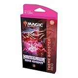 Magic The Gathering Booster Temático Vermelho De Kamigawa Dinastia Neon 35 Cards Inglês Multicolor