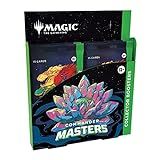Magic The Gathering Commander Masters Collector Booster Box 4 Packs 60 Cards 