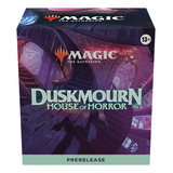 Magic The Gathering Duskmourn House Of Horror Idioma Pré lançado Inglês