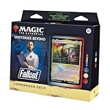 Magic The Gathering Fallout Commander Deck Science 100 Card Deck 2 Card Collector Booster Sample Pack Accessories 